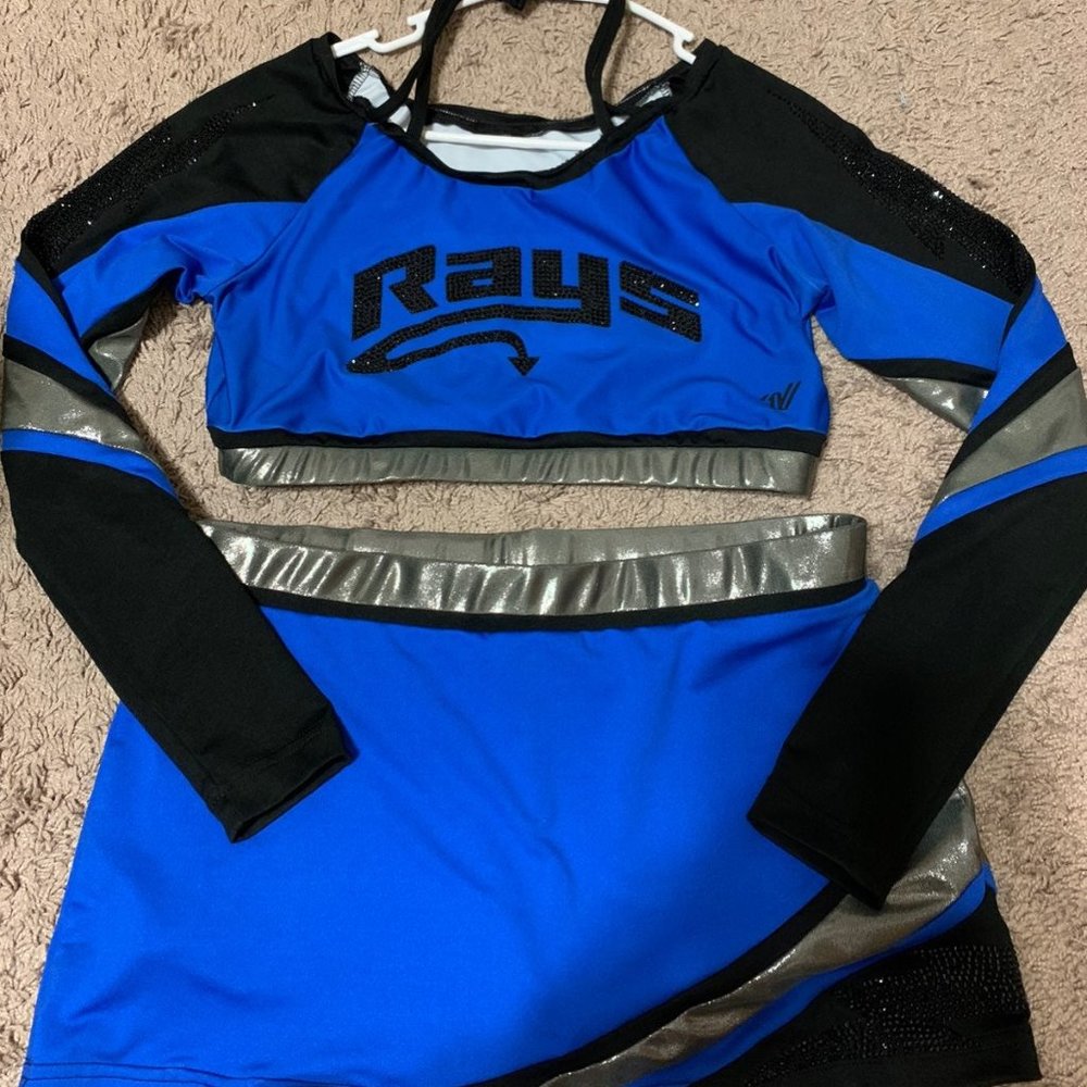 Stingray Allstars Electric Cheerleading Uniform